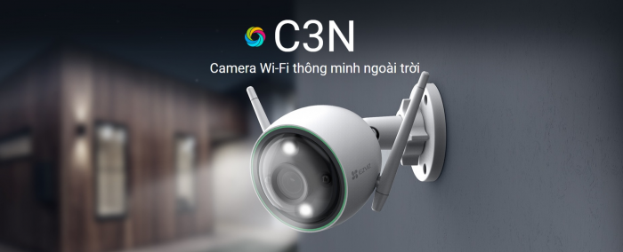 Camera ngoài trời C3N thông minh