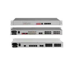 Thiết bị ghép kênh quang 16 FXO/FXS + 4 E1 + 4 GE +4 RS232 Multiplexer