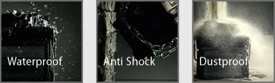 View3 PRO chống nước, chống bụi, chống va đập