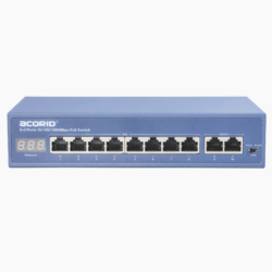 Switch PoE Acorid GLS1710P – 8 Cổng PoE 10/100/1000M + 2 Cổng UpLink 1000M