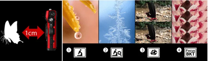Khả năng chụp ảnh Macro