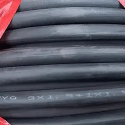 Dây cáp điện phòng nổ MYQ 0.3/0.5KV 4×1.5 (3×1.5 + 1×1.5)