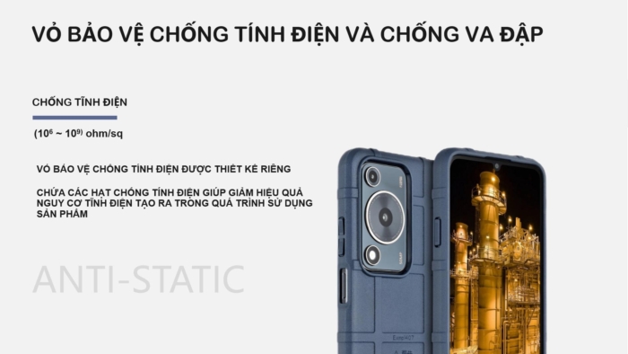 Exmp1407 được trang bị lớp vỏ có khả năng chống tĩnh điện cực tốt