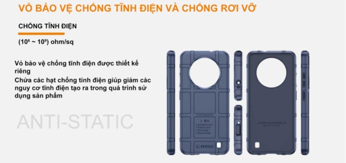 ZTE7541N-BTR được trang bị vỏ chống tĩnh điện