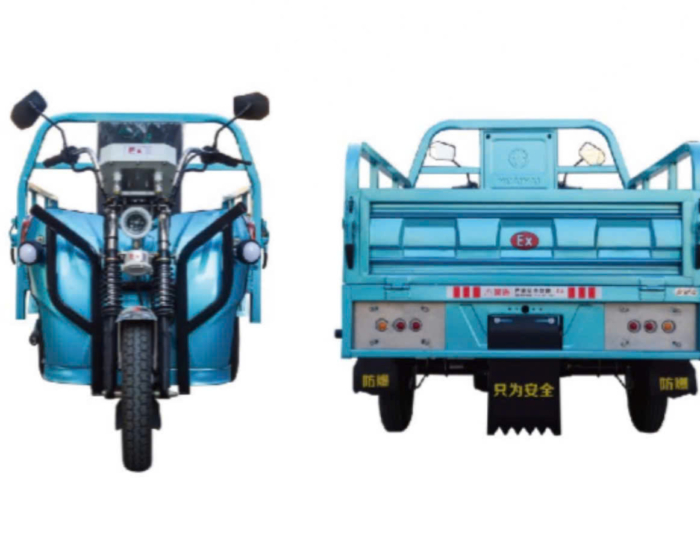 Xe điện 3 bánh chở hàng chống cháy nổ
