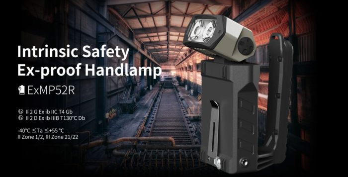 Đèn pin chống cháy nổ ExMP52R ATEX, IECEX Zone 1/21