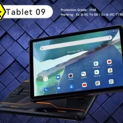 Máy tính bảng chống cháy nổ Dorland Ex Tablet 09