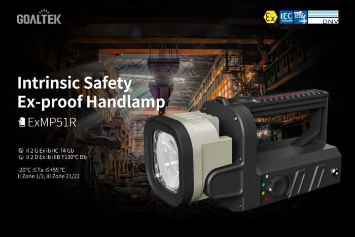 Đèn pin phòng nổ Goaltek ExMP51R ATEX, IECEX