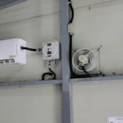 Hình ảnh lắp đặt thực tế điều hòa phòng nổ hãng ZTZN BKT-7.2