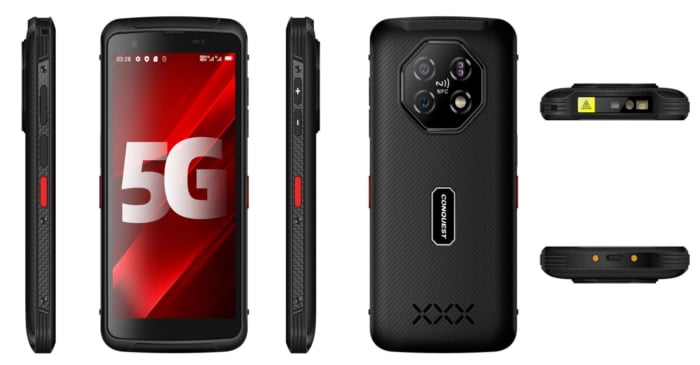 Điện thoại thông minh phòng nổ Conquest F6